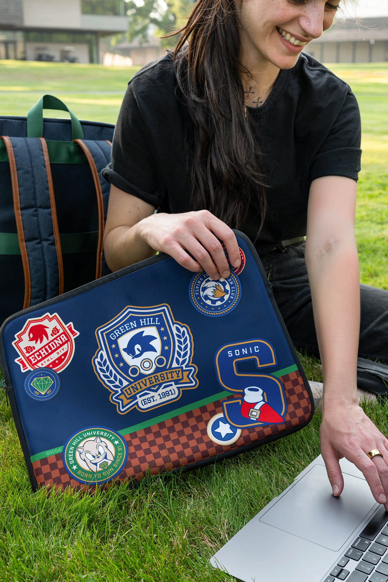 Sonic the Hedgehog: Back to Campus - Laptop Case