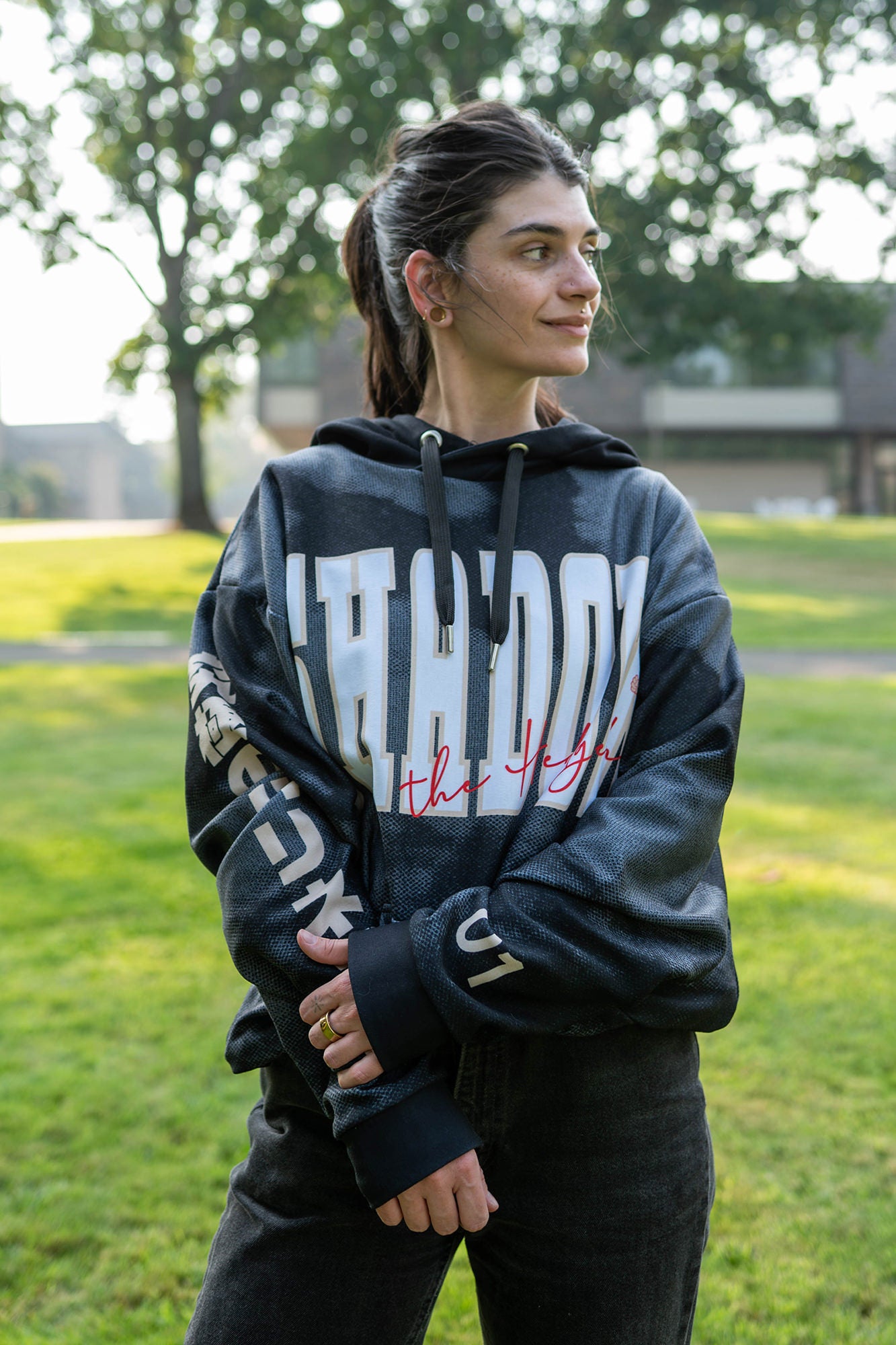 Sonic the Hedgehog: Back to Campus - Shadow Varsity Hoodie