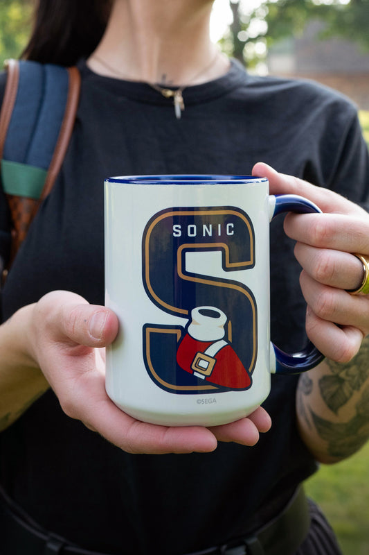 Sonic the Hedgehog: Back to Campus - Sonic Varsity Crest Mug