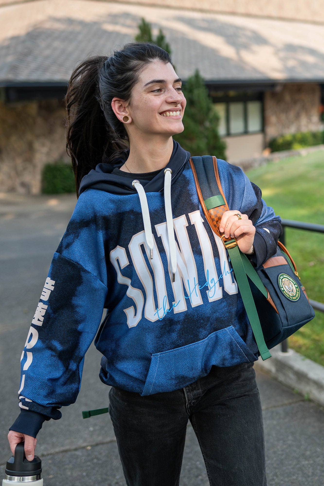 Sonic the Hedgehog: Back to Campus - Sonic Varsity Hoodie