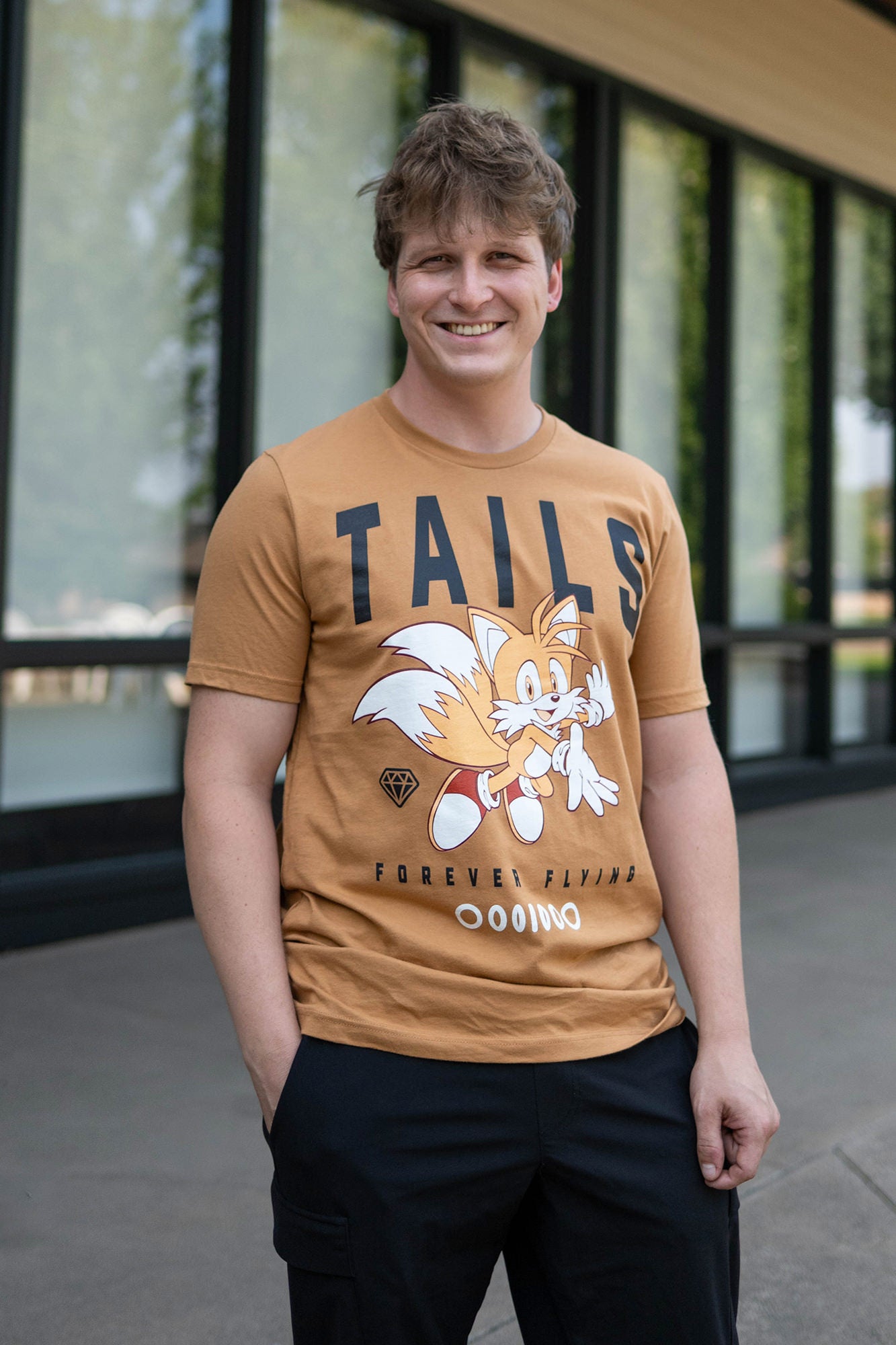 Sonic the Hedgehog: Back to Campus - Tails Forever Flying Tee