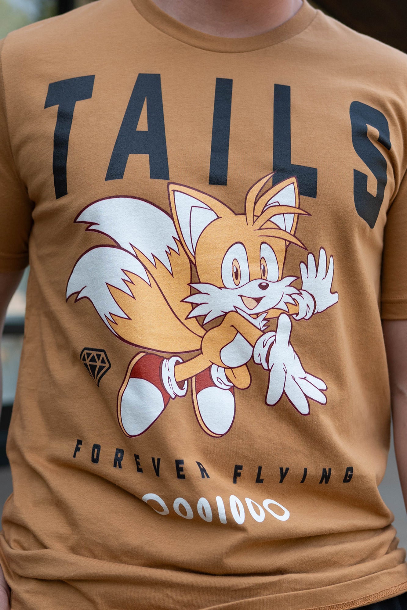 Sonic the Hedgehog: Back to Campus - Tails Forever Flying Tee