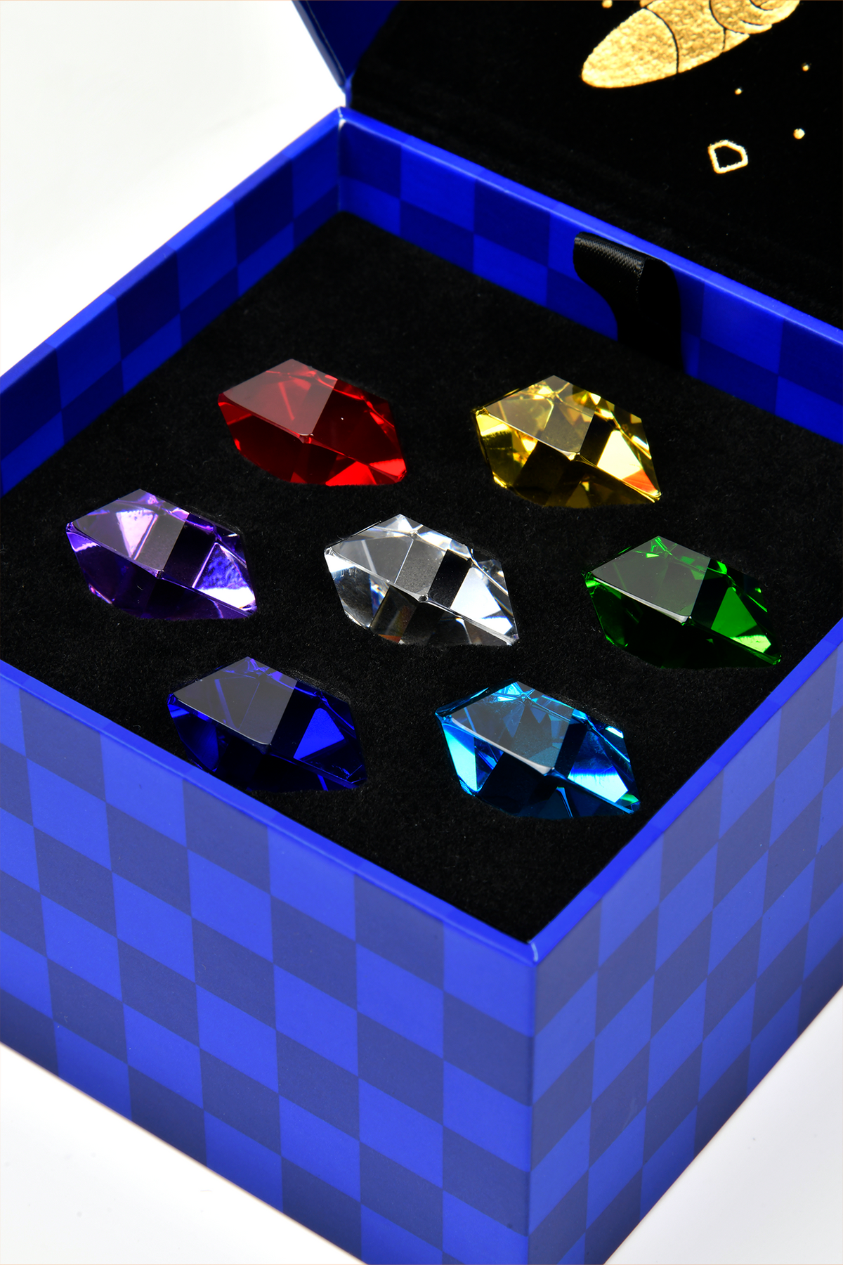Sonic the Hedgehog: 35th Anniversary Chaos Emeralds Set
