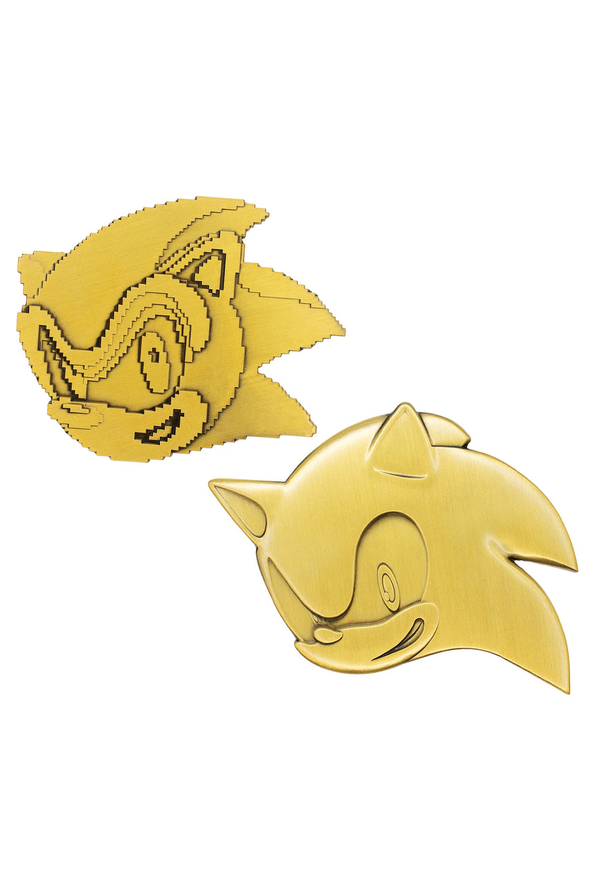 Sonic the Hedgehog: 35th Anniversary Limited Edition Then & Now Medallion Set by Fanattik