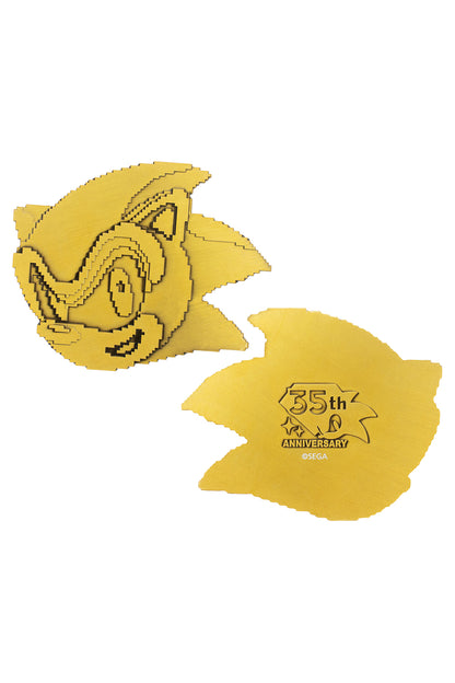 Sonic the Hedgehog: 35th Anniversary Limited Edition Then & Now Medallion Set by Fanattik