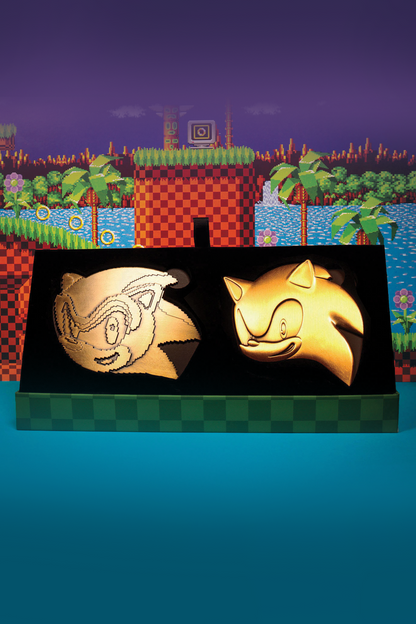 Sonic the Hedgehog: 35th Anniversary Limited Edition Then & Now Medallion Set by Fanattik