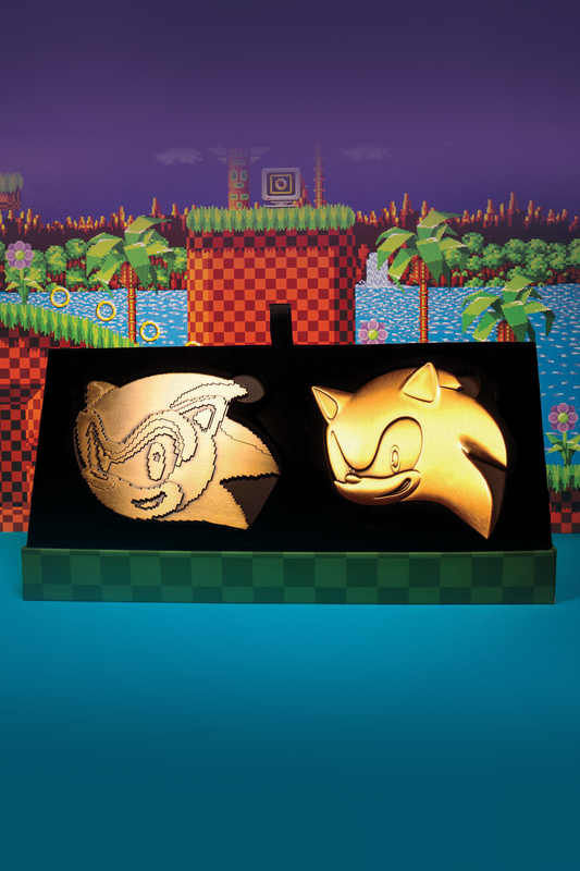 Sonic the Hedgehog: 35th Anniversary Limited Edition Then & Now Medallion Set by Fanattik