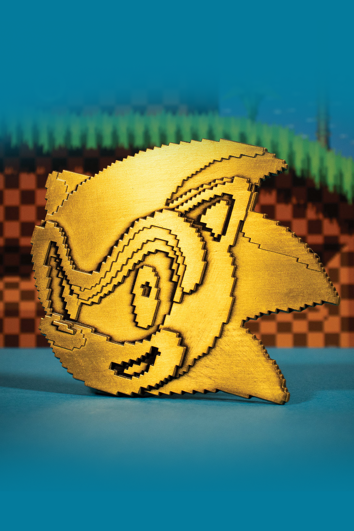 Sonic the Hedgehog: 35th Anniversary Limited Edition Then & Now Medallion Set by Fanattik