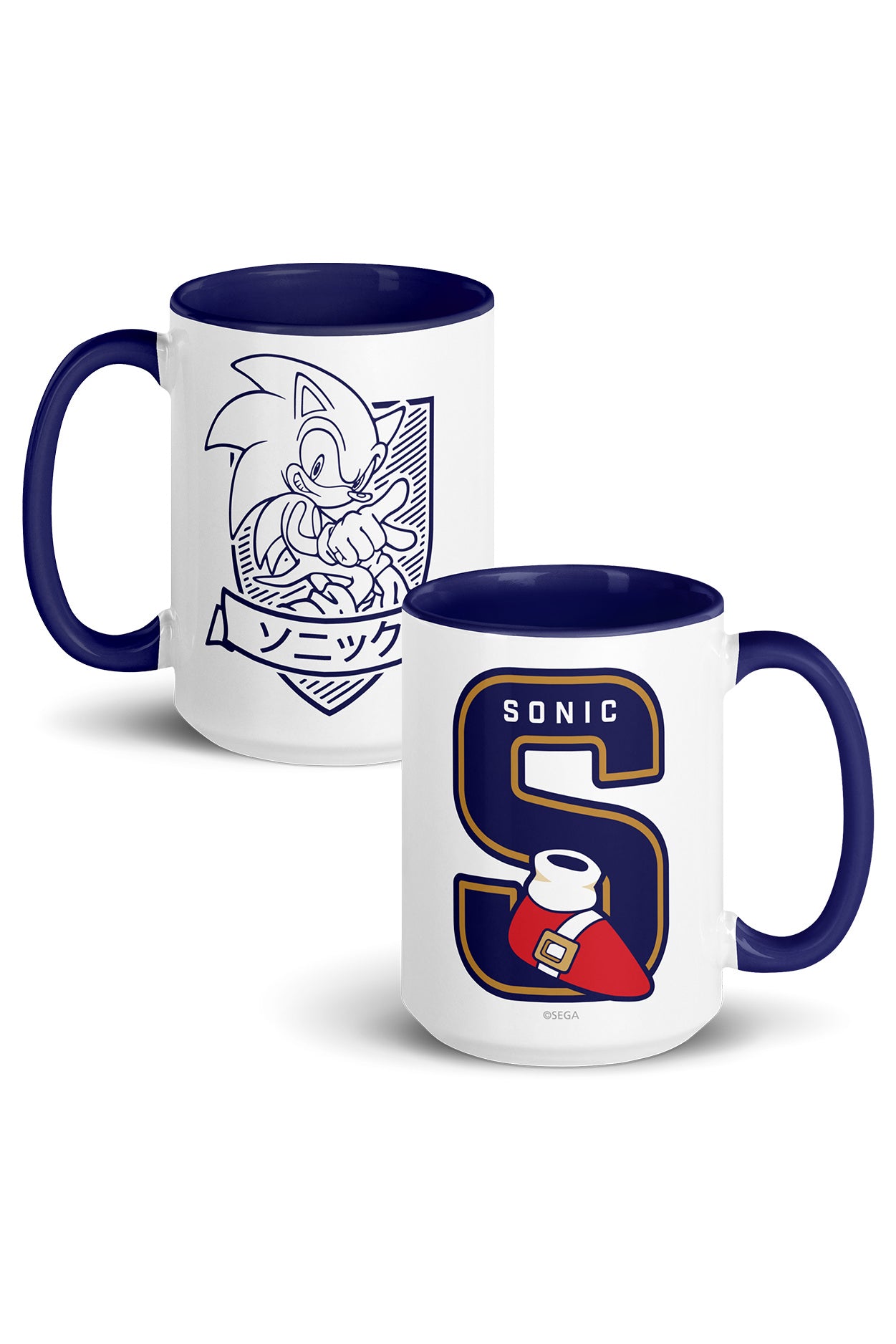 Sonic the Hedgehog: Back to Campus - Sonic Varsity Crest Mug