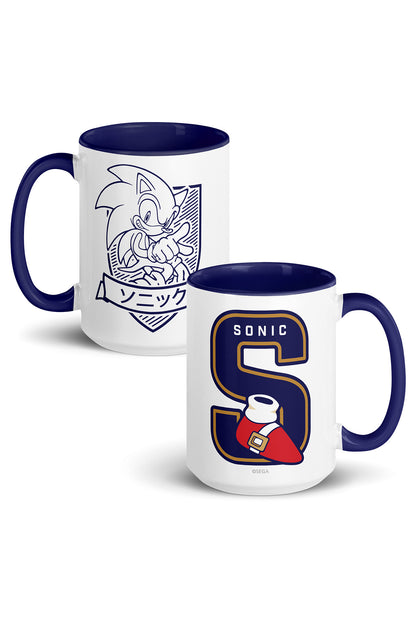 Sonic the Hedgehog: Back to Campus - Sonic Varsity Crest Mug
