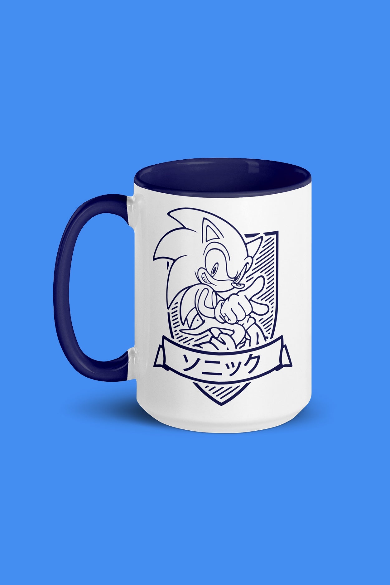 Sonic the Hedgehog: Back to Campus - Sonic Varsity Crest Mug