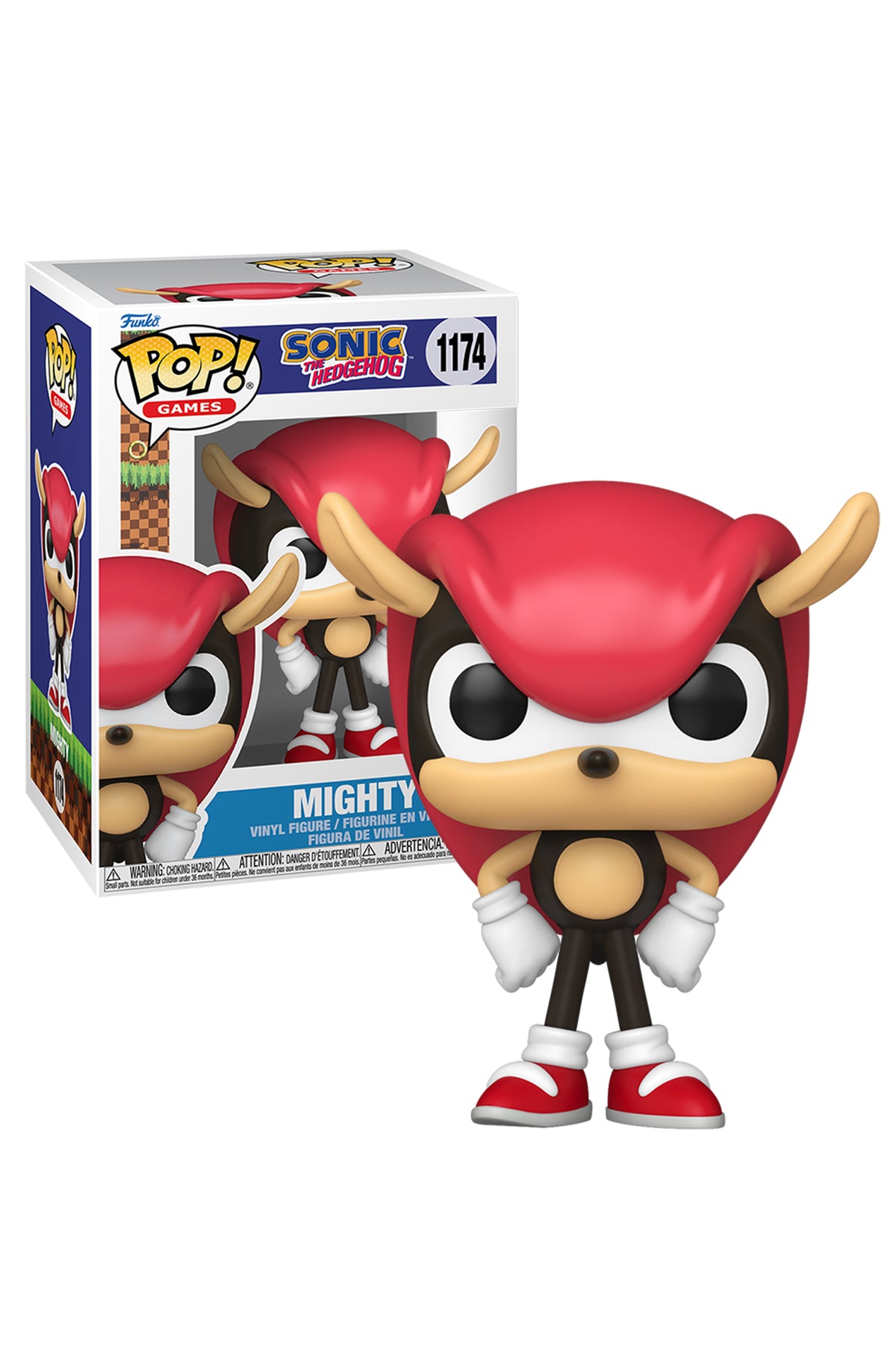 Sonic the Hedgehog: POP! Mighty the Armadillo by Funko