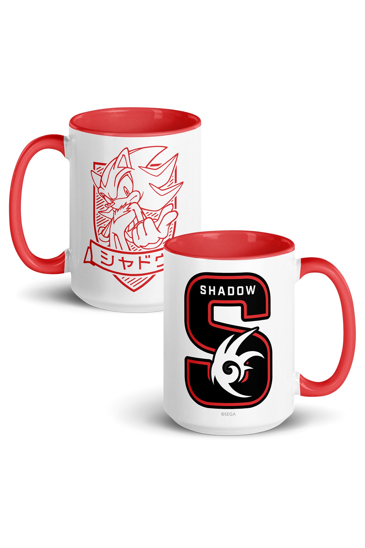 Sonic the Hedgehog: Back to Campus - Shadow Varsity Crest Mug