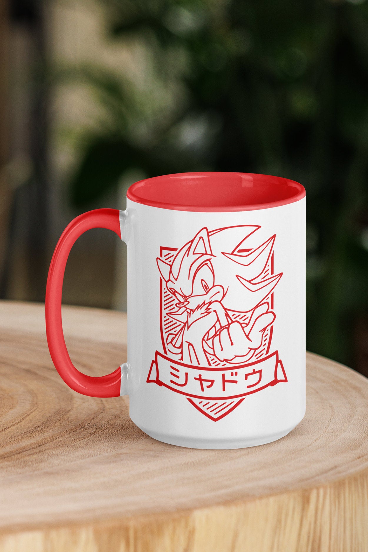 Sonic the Hedgehog: Back to Campus - Shadow Varsity Crest Mug