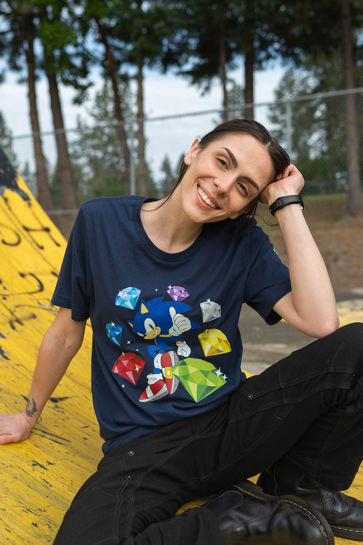 Sonic the Hedgehog: 35th Anniversary Chaos Emerald Tee