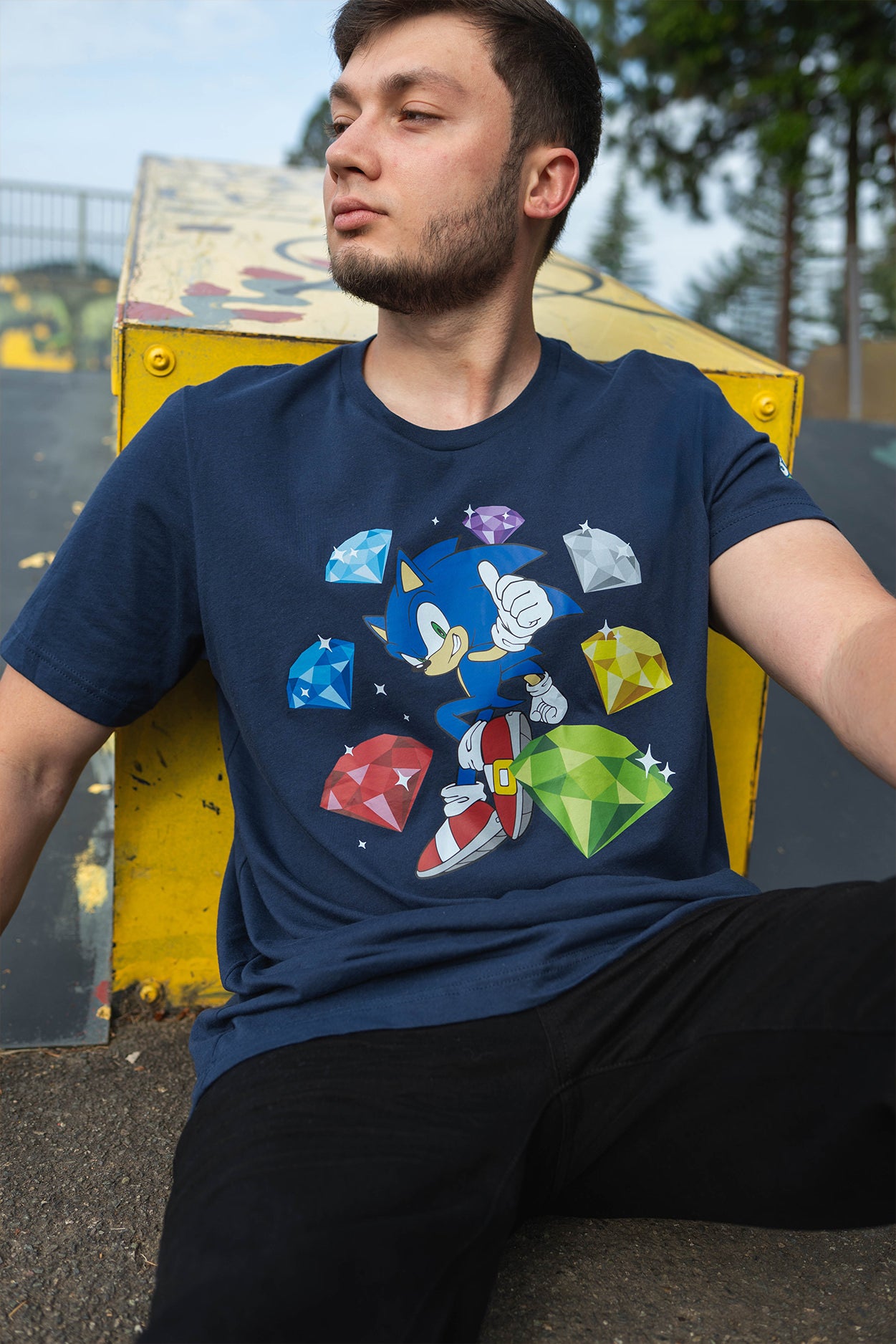 Sonic the Hedgehog: 35th Anniversary Chaos Emerald Tee