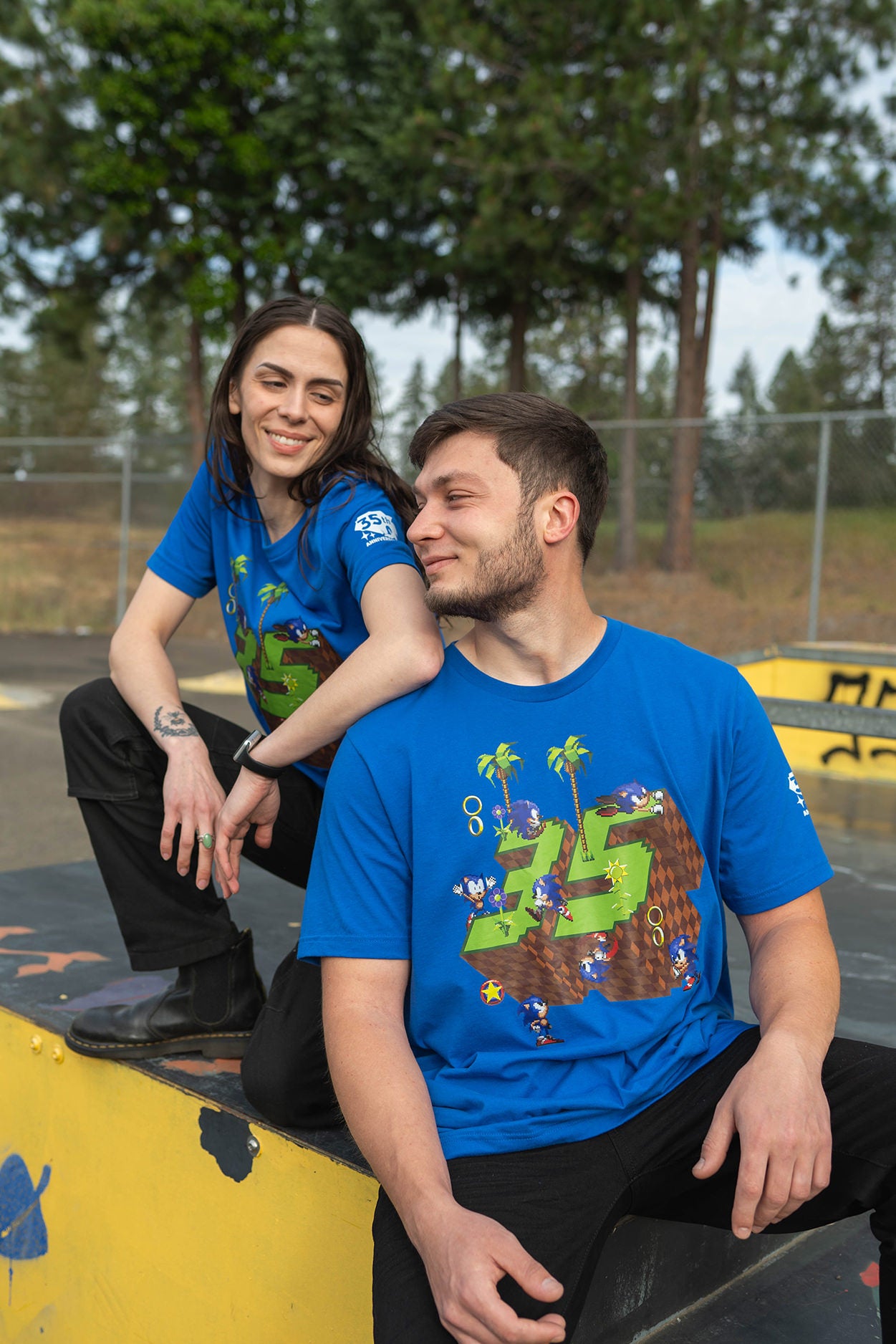 Sonic the Hedgehog: 35th Anniversary Green Hill Zone Tee