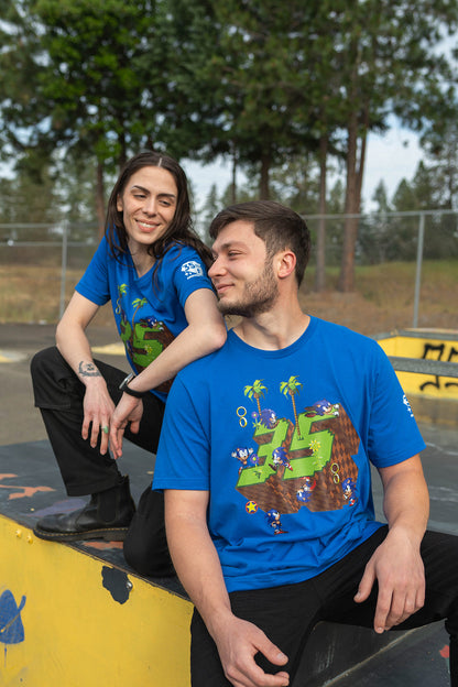 Sonic the Hedgehog: 35th Anniversary Green Hill Zone Tee