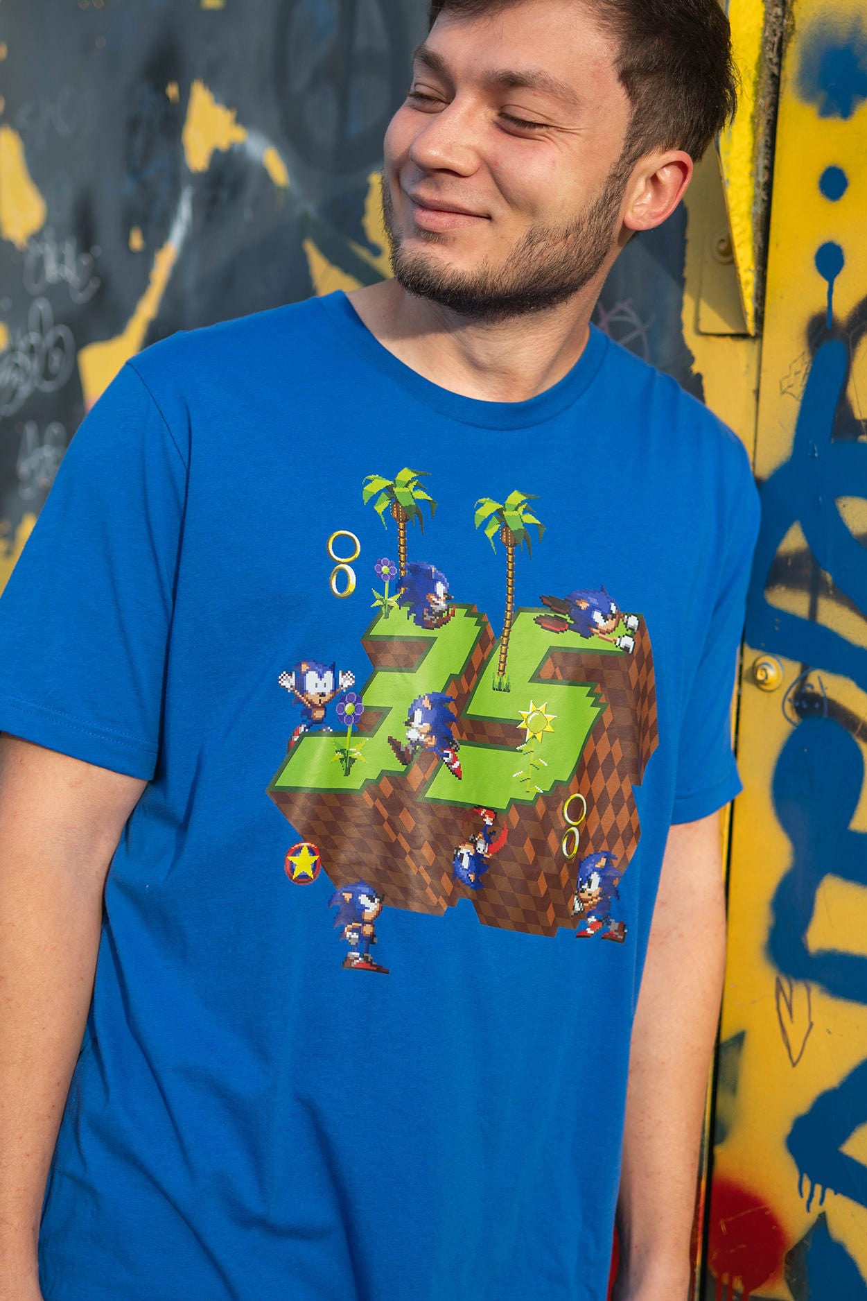 Sonic the Hedgehog: 35th Anniversary Green Hill Zone Tee