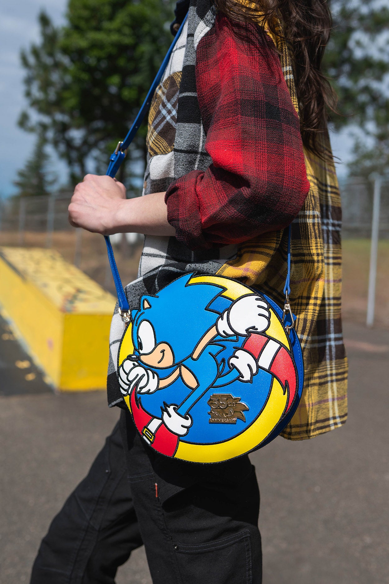 Sonic the Hedgehog: 35th Anniversary Run Crossbody Bag