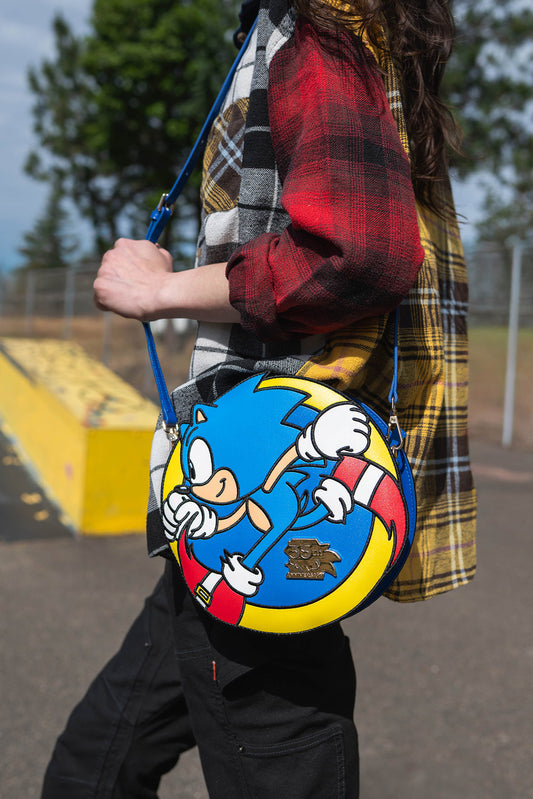 Sonic the Hedgehog: 35th Anniversary Run Crossbody Bag
