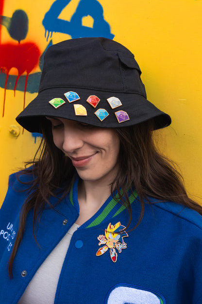Sonic the Hedgehog: 35th Anniversary SuperSonic Hero Pin Set