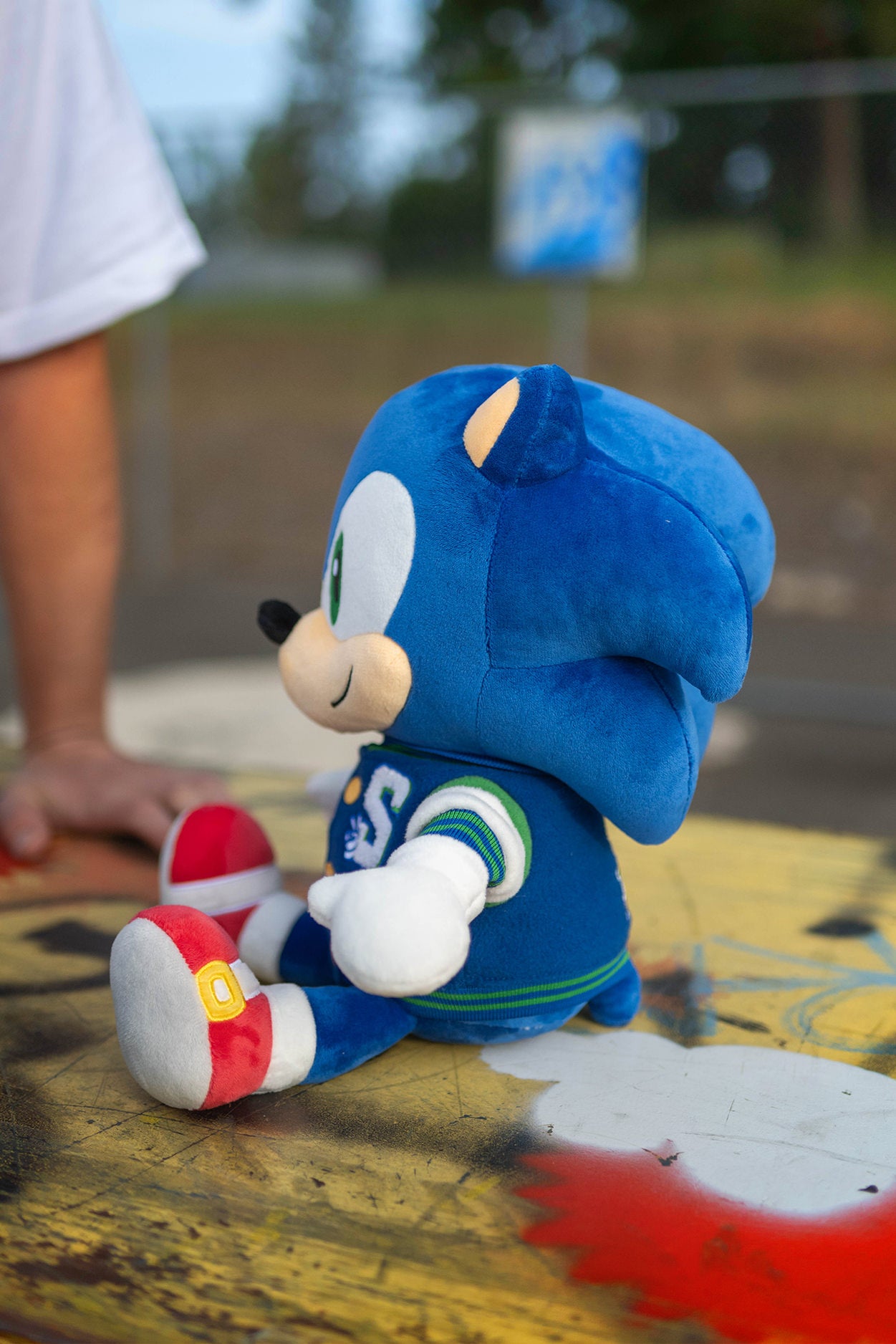 Sonic the Hedgehog: 35th Anniversary Varsity Jacket Buddy Plush