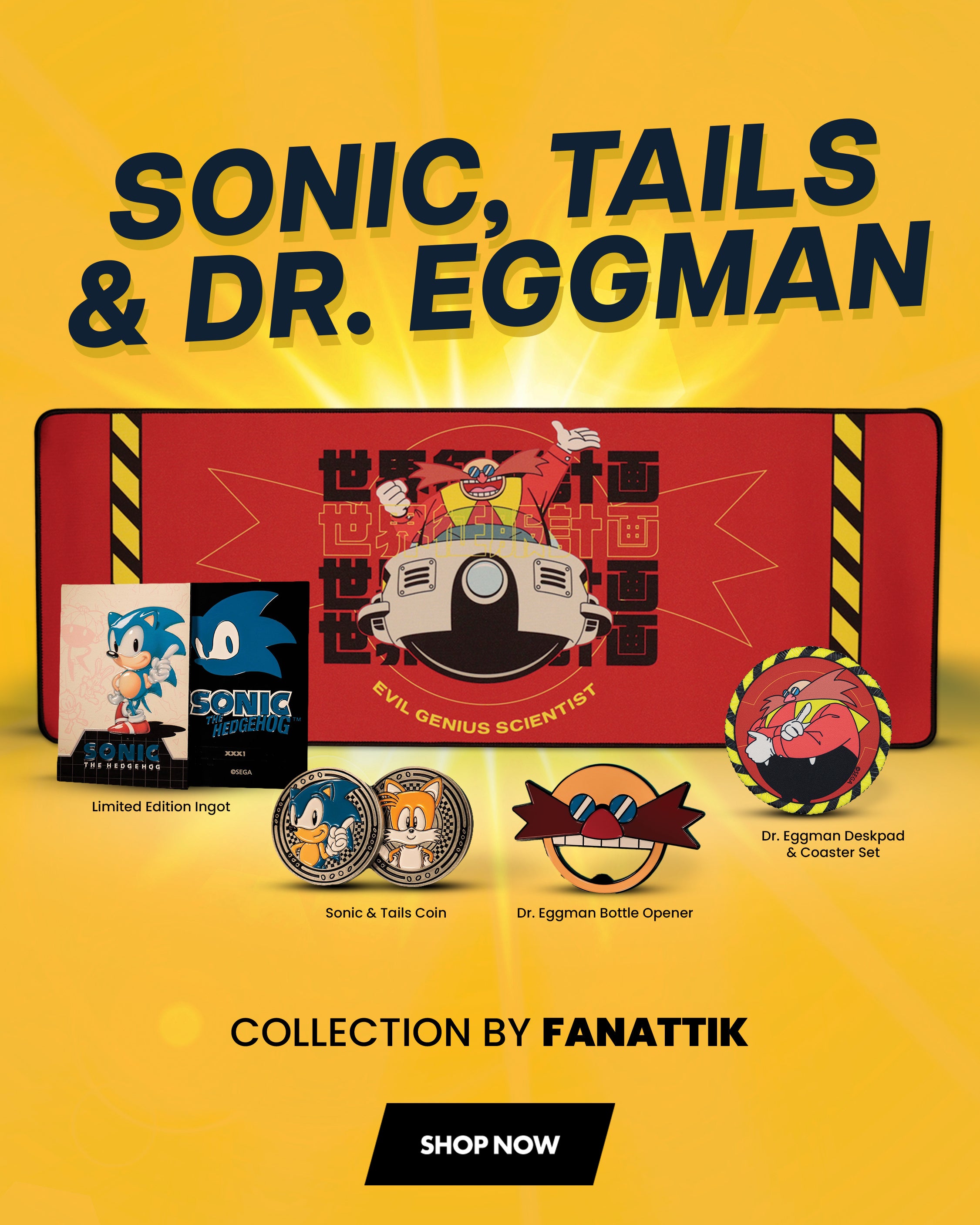 The Official SEGA Merchandise Shop | SEGA Video Game Merchandise