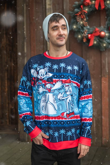 Sonic the Hedgehog: Snow Day Crewneck