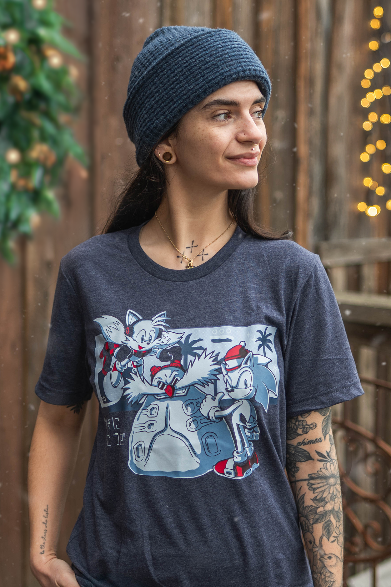 Sonic the Hedgehog: Snow Day Tee