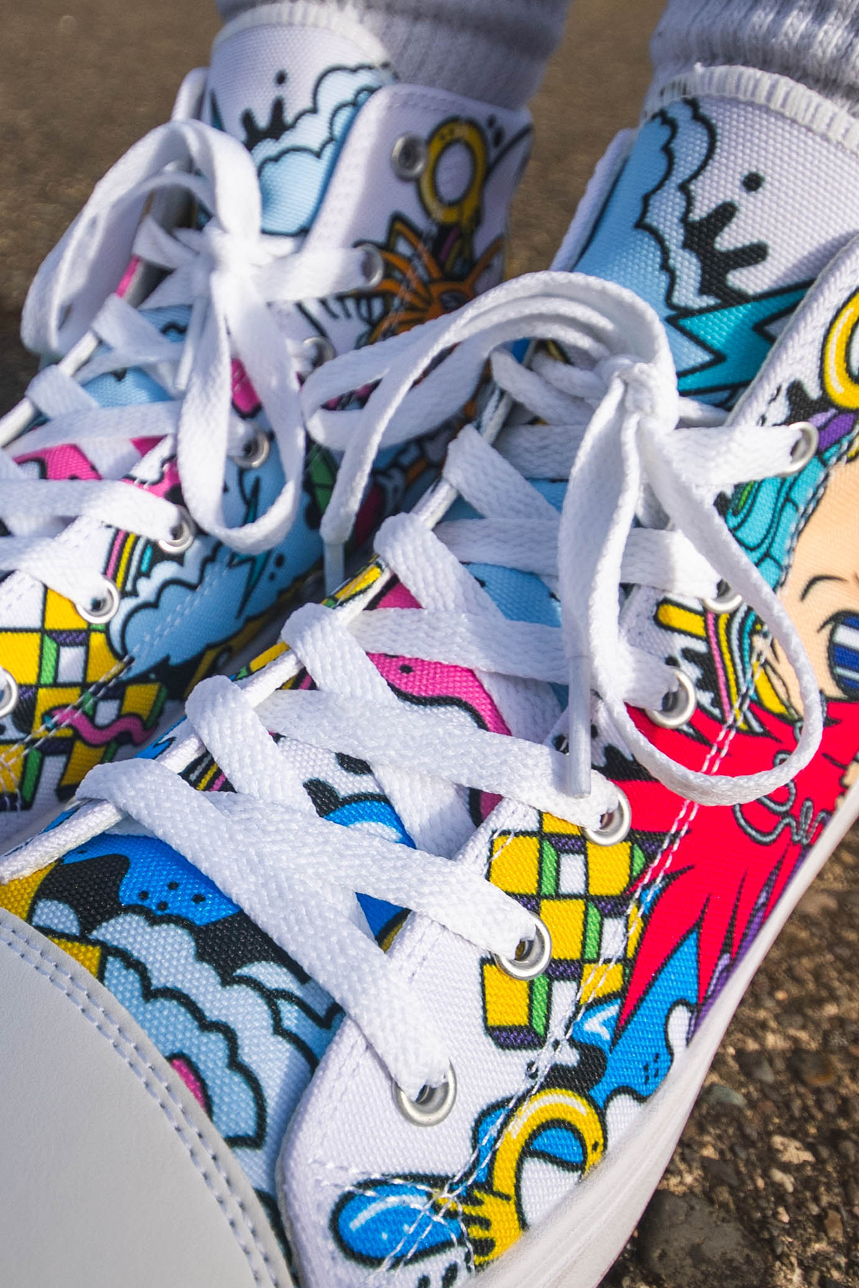 Sonic the Hedgehog: Ring Drip Sneakers