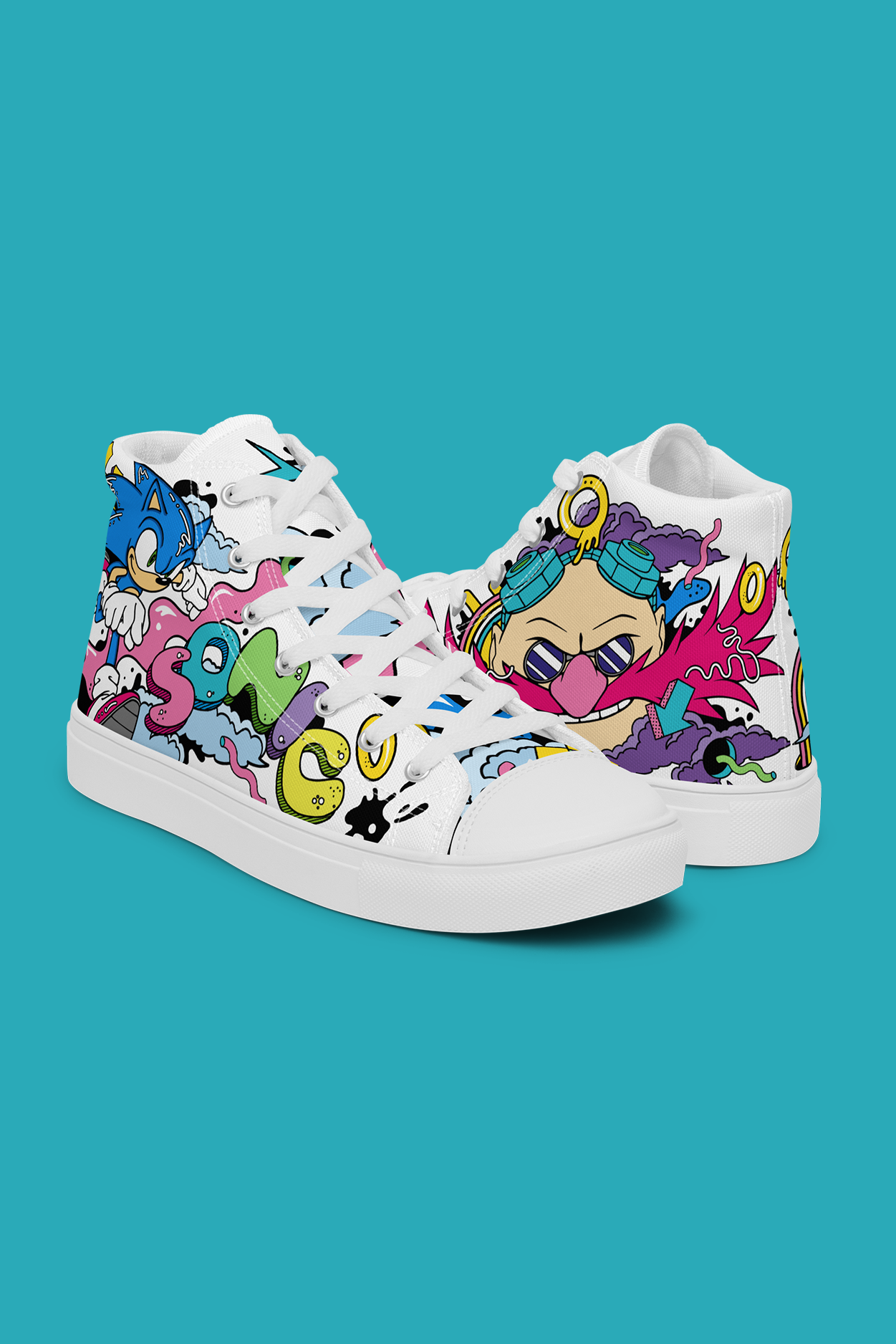 Sonic the Hedgehog: Ring Drip Sneakers