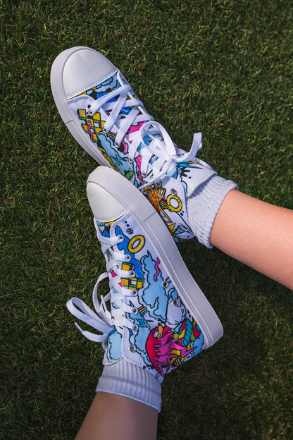Sonic the Hedgehog: Ring Drip Sneakers
