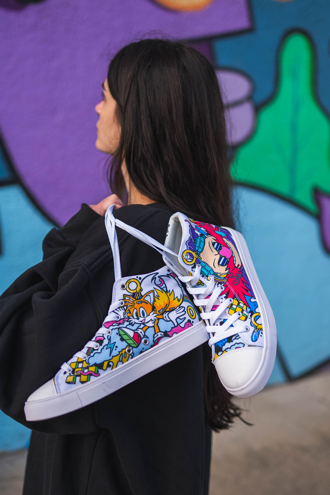 Sonic the Hedgehog: Ring Drip Sneakers