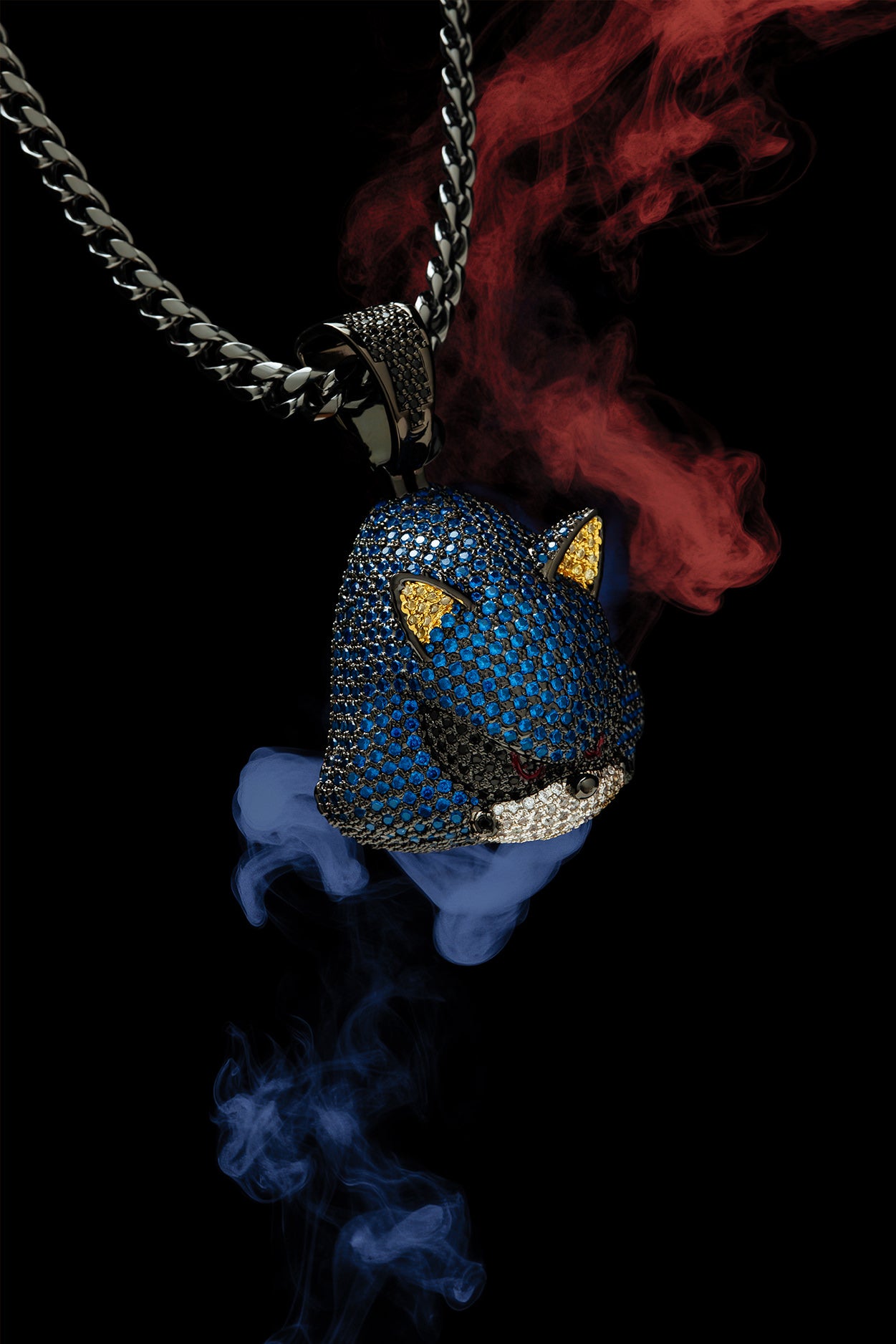 Sonic the Hedgehog x King Ice - Metal Sonic Necklace