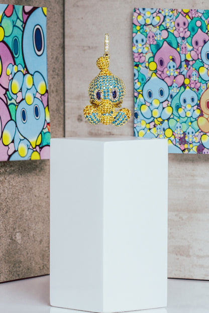 Sonic the Hedgehog x King Ice - Neutral Chao Necklace