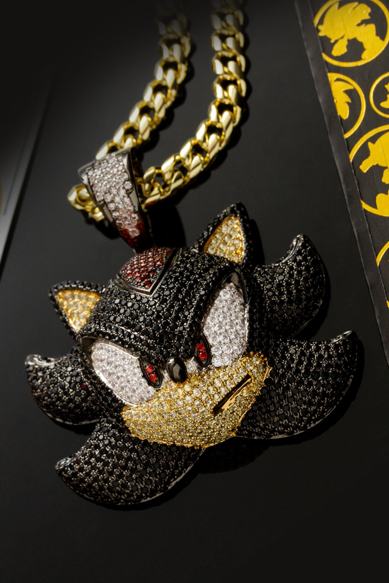Sonic the Hedgehog x King Ice - Shadow Necklace