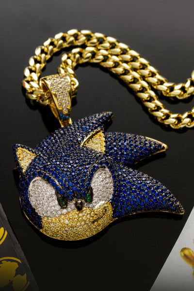 Sonic the Hedgehog アイスチェーン Sonic the Hedgehog x King Ice - Sonic Necklace – SEGA Shop