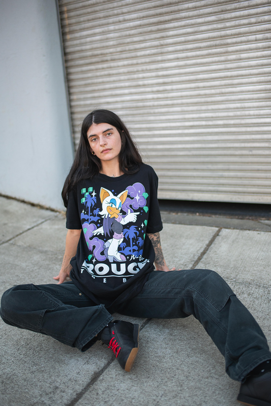 Sonic The Hedgehog: Cloudy Night Rouge Tee