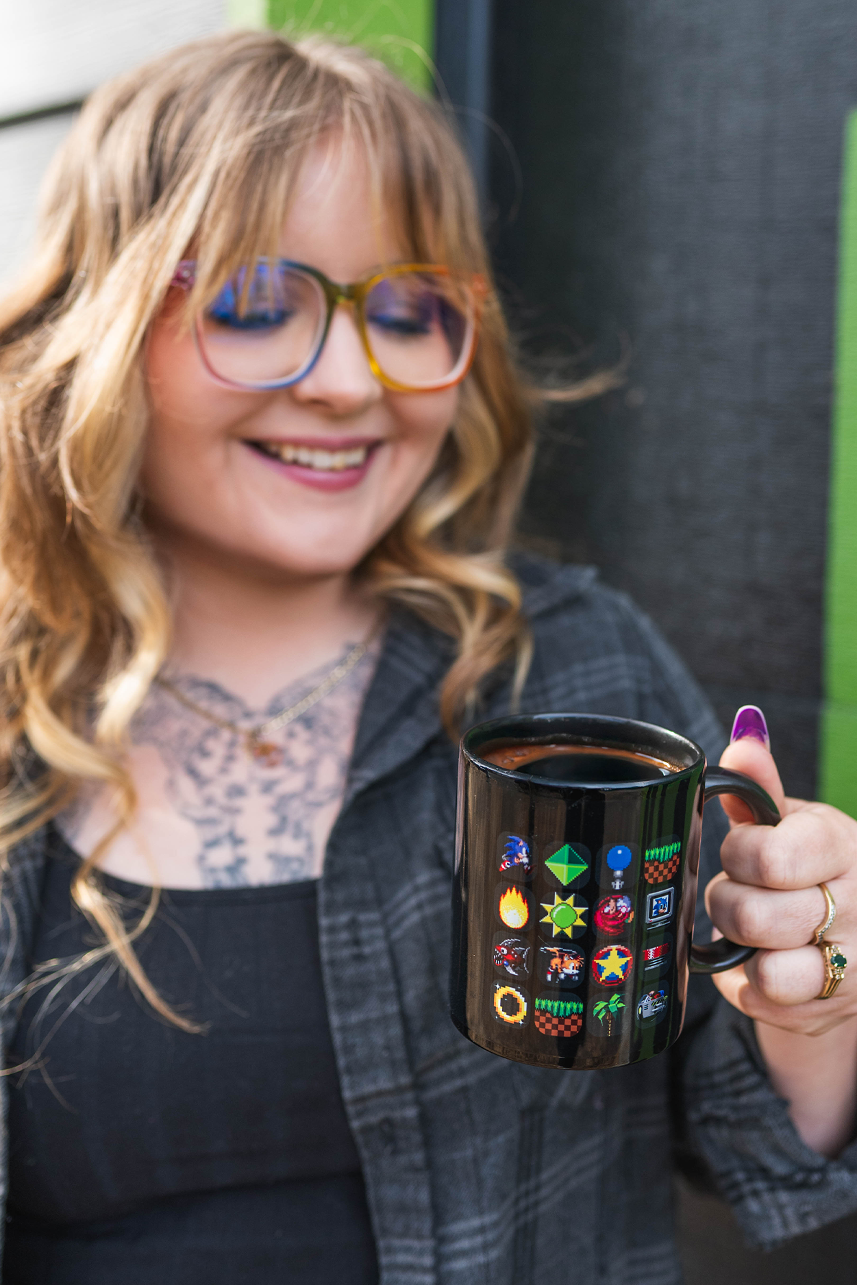 Sonic Green Hill Zone Mug