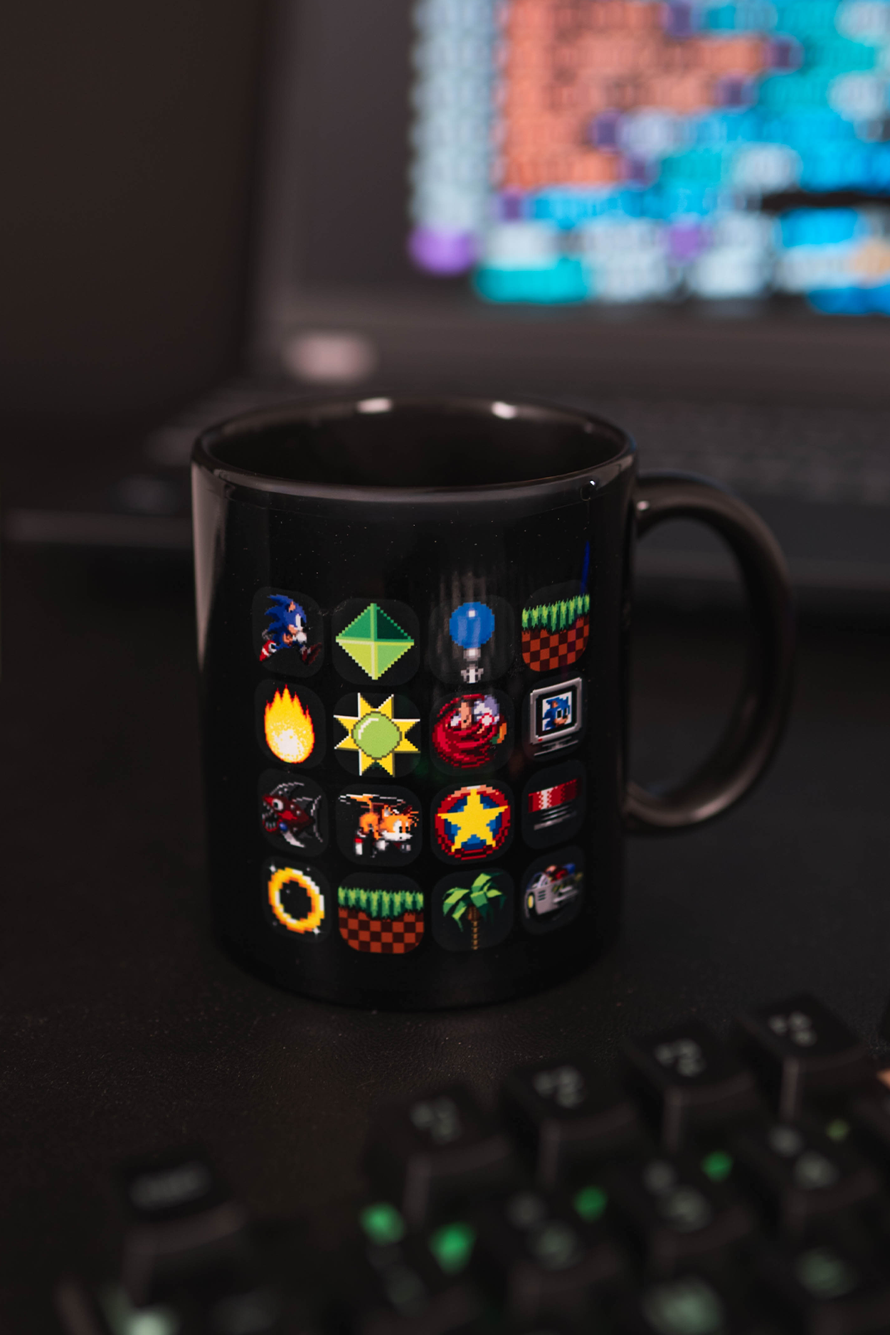 Sonic Green Hill Zone Mug