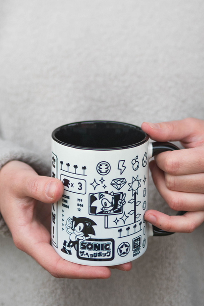 Sonic Icon Grid Mug