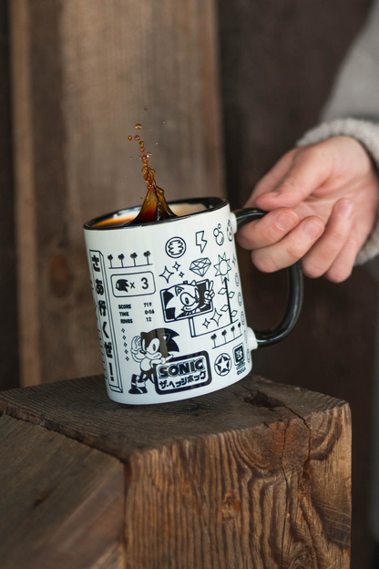 Sonic Icon Grid Mug