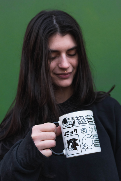 Sonic Icon Grid Mug