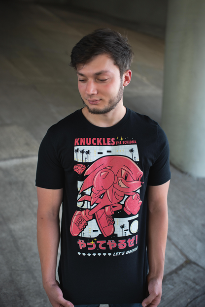 Sonic The Hedgehog: Knuckles Let's Begin Tee