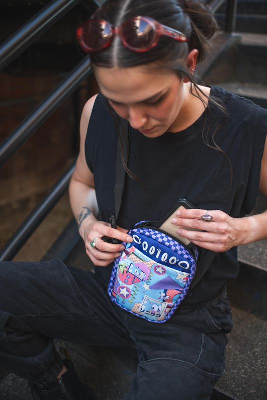 Sonic Pastel Hill Zone Crossbody Bag