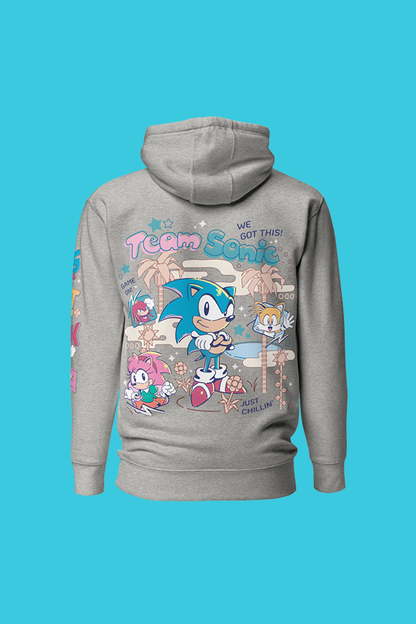 Sonic The Hedgehog: Team Sonic Doodles Crewneck