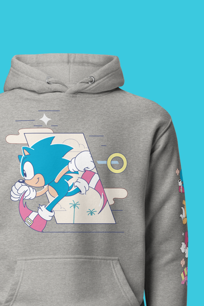Sonic The Hedgehog: Team Sonic Doodles Crewneck