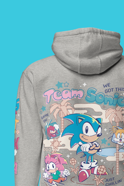 Sonic The Hedgehog: Team Sonic Doodles Crewneck