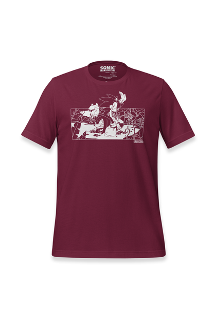 Sonic The Hedgehog: Sonic and Knuckles Wallpaper Cover Story Tee